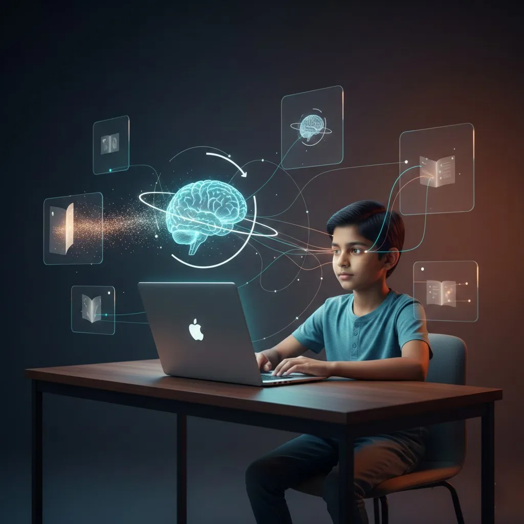 Child Learning Concentration