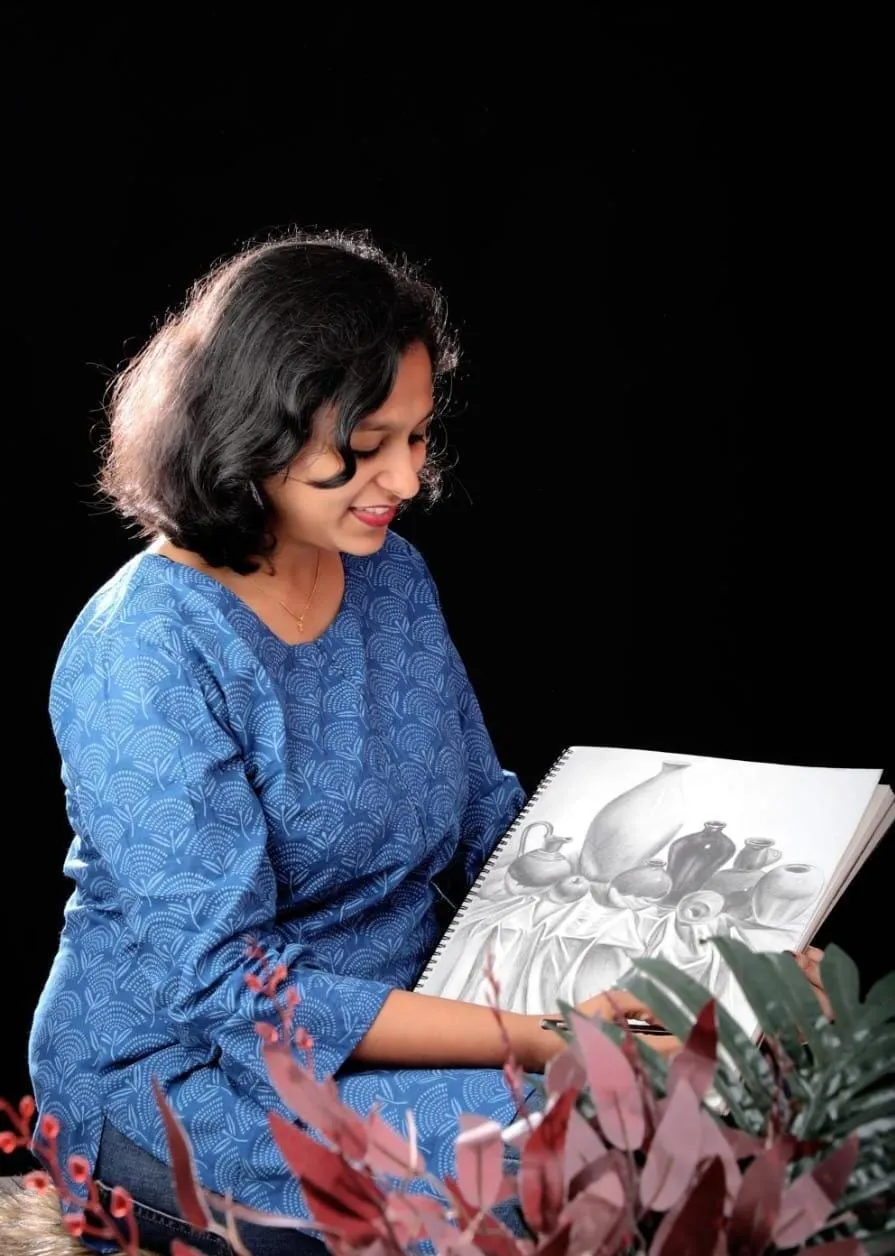 Anisha at work