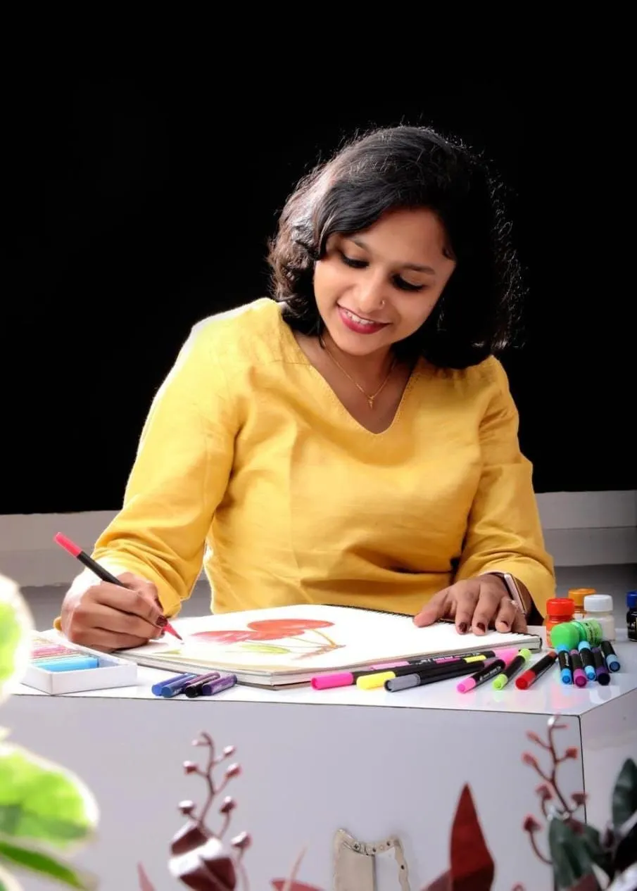 Anisha at work