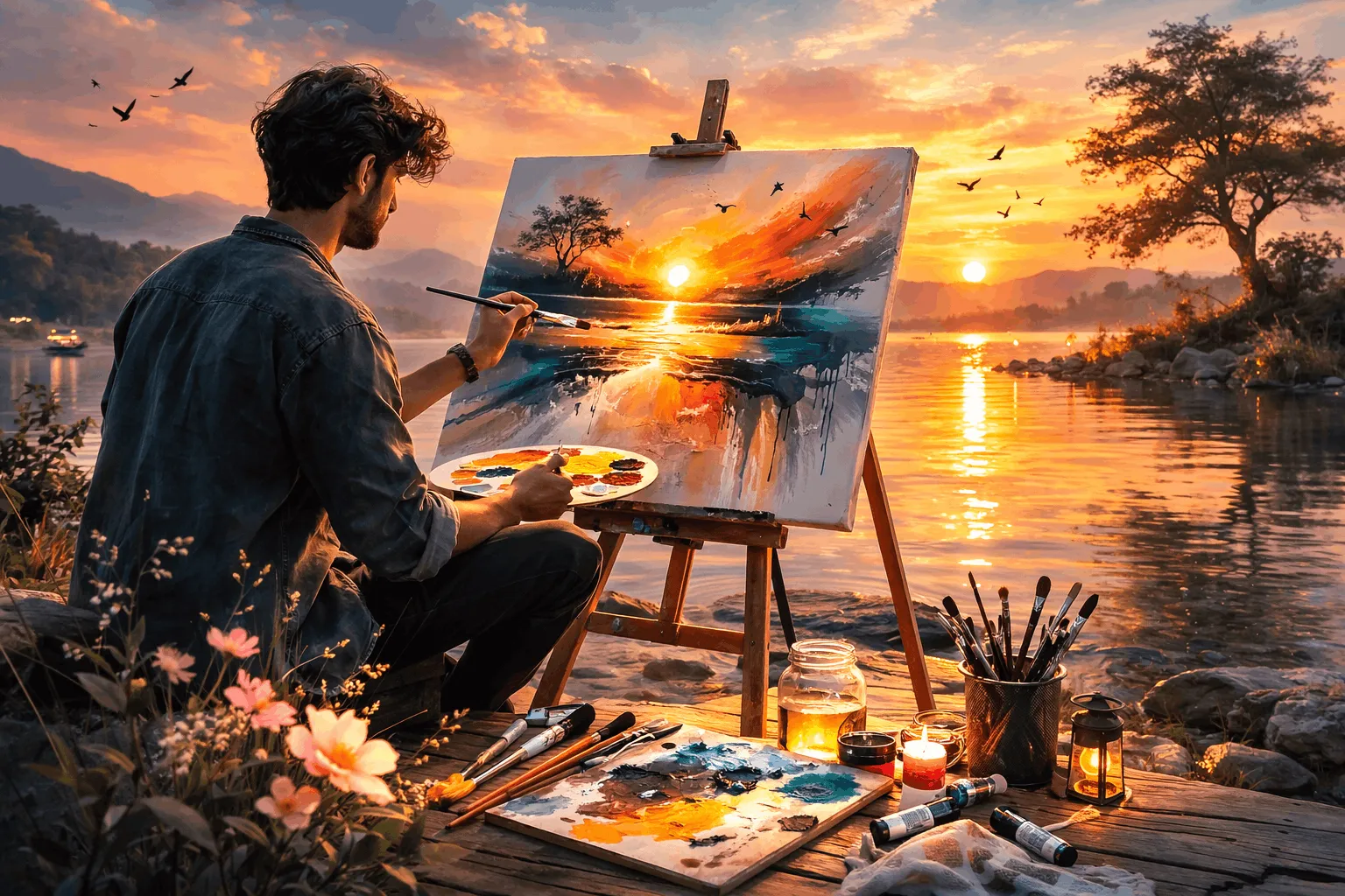 CALM SUNSET