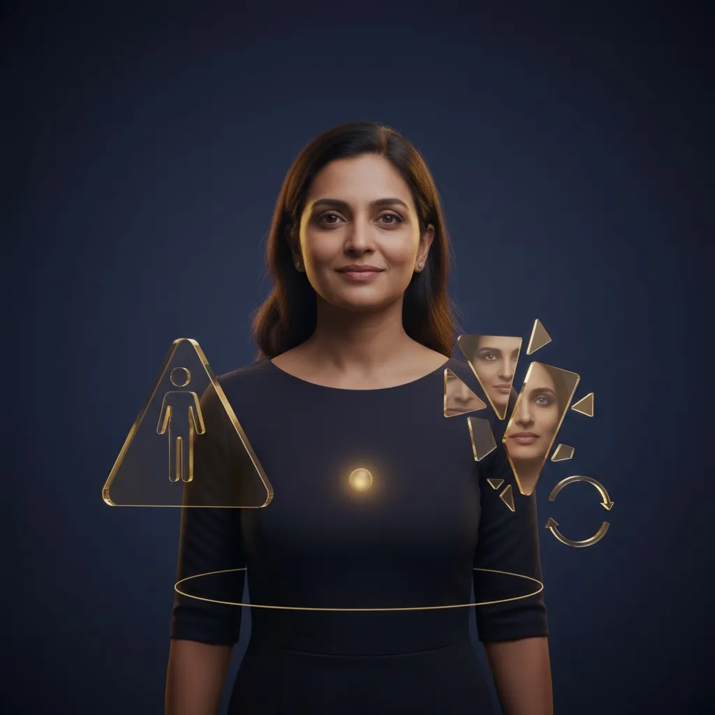 Woman feeling reconnected and peaceful