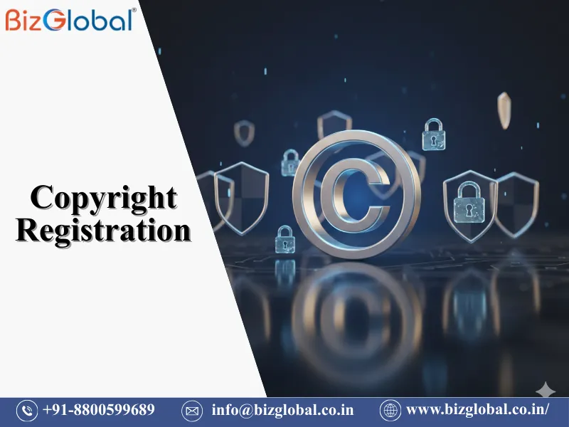 Copyright registration services for content, designs, software and creative works