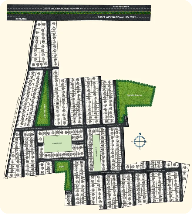 KSV Properties Venture Layout Map