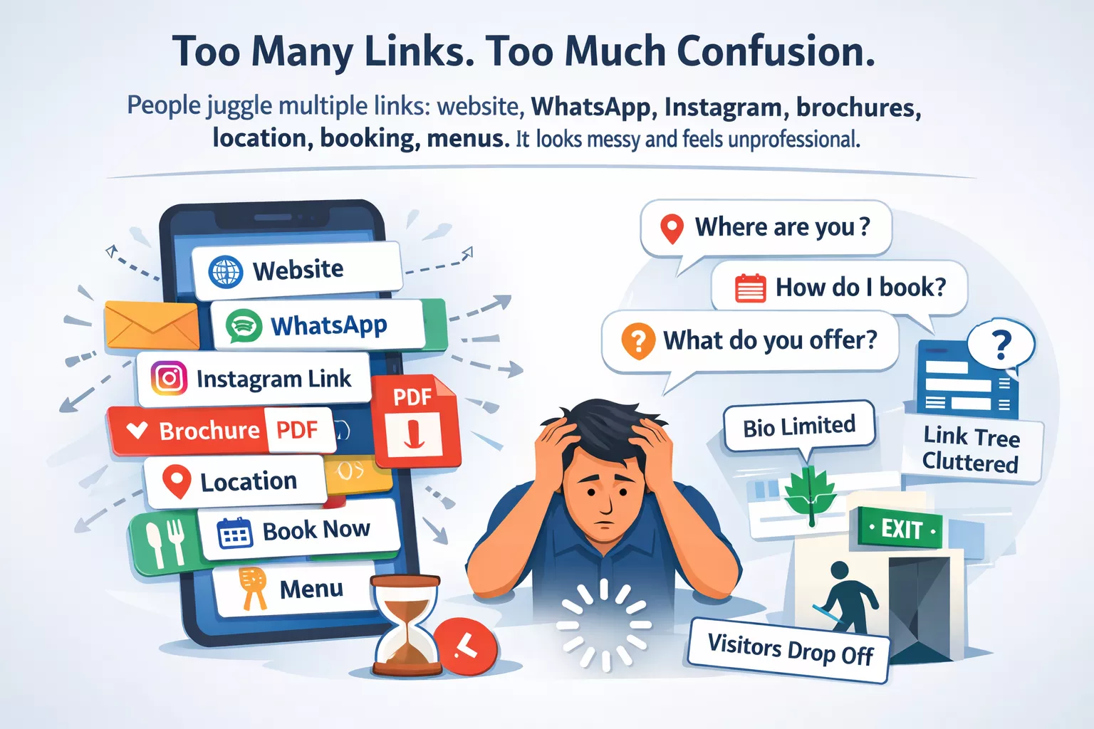 Confusing multiple links