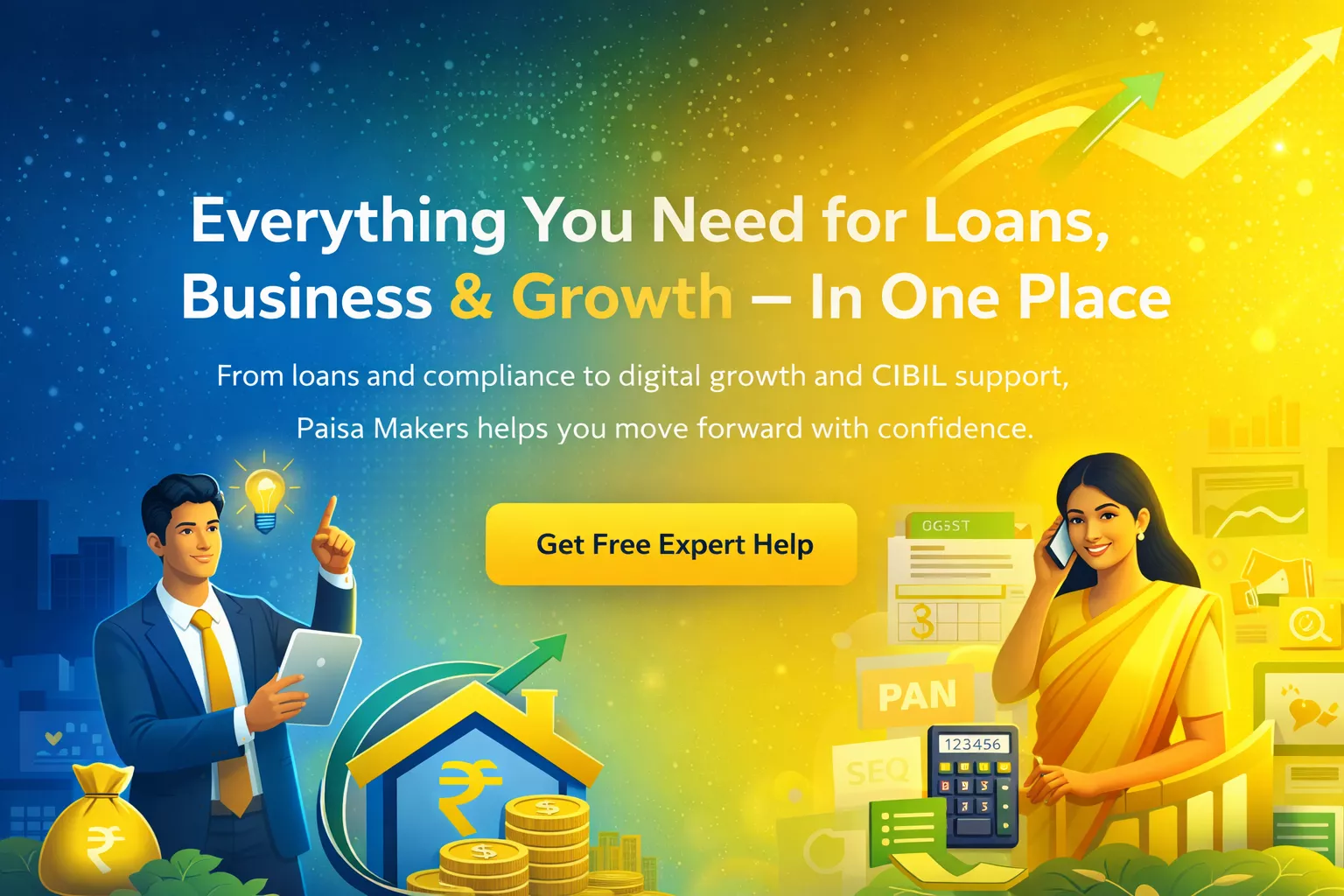 Fintech illustration