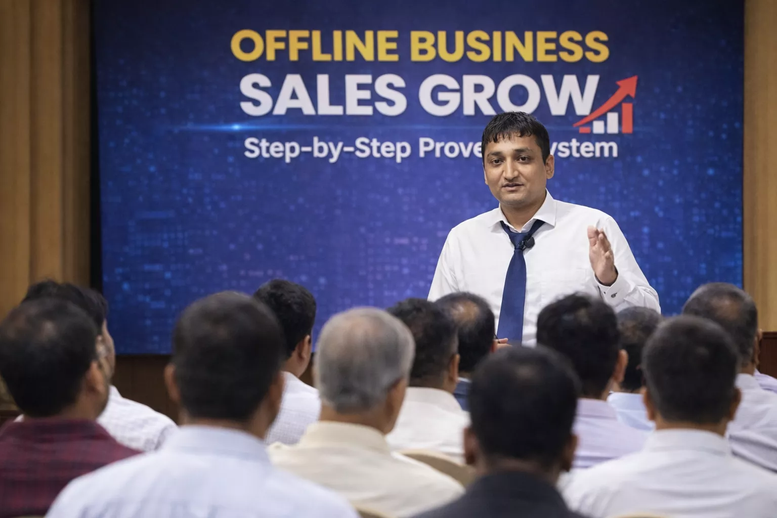 Retail team learning sales system