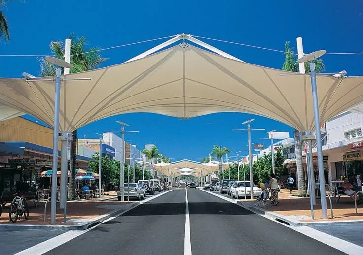 Industrial tensile structure