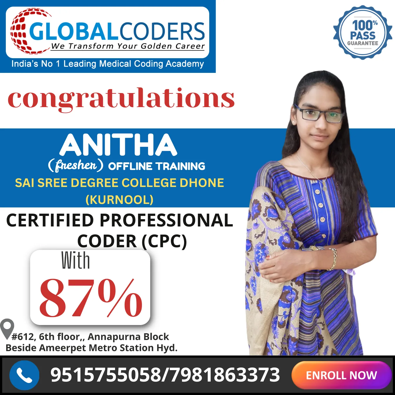 CPC Certified student