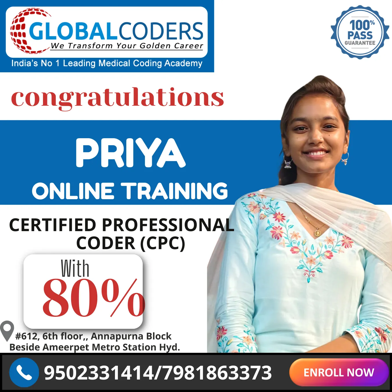 CPC Certified student