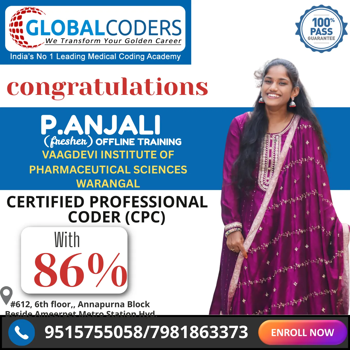 CPC Certified student