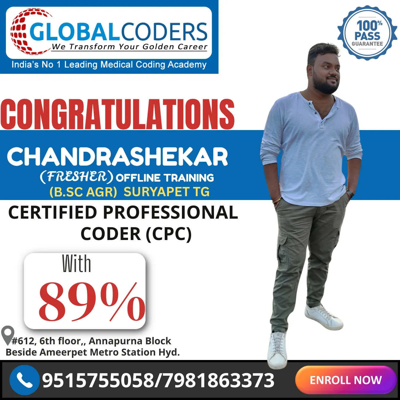 CPC Certified student