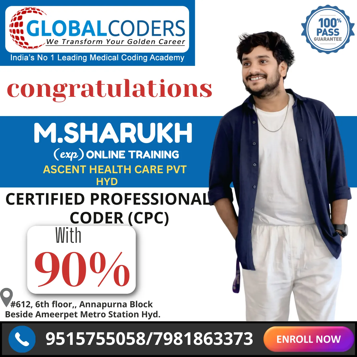 CPC Certified student