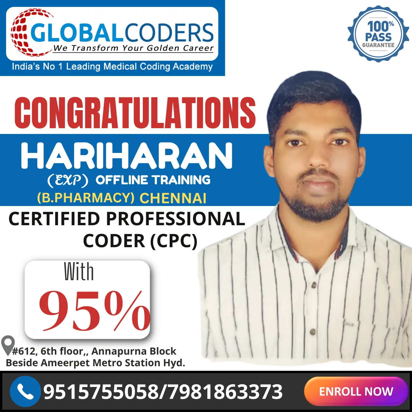 CPC Certified student