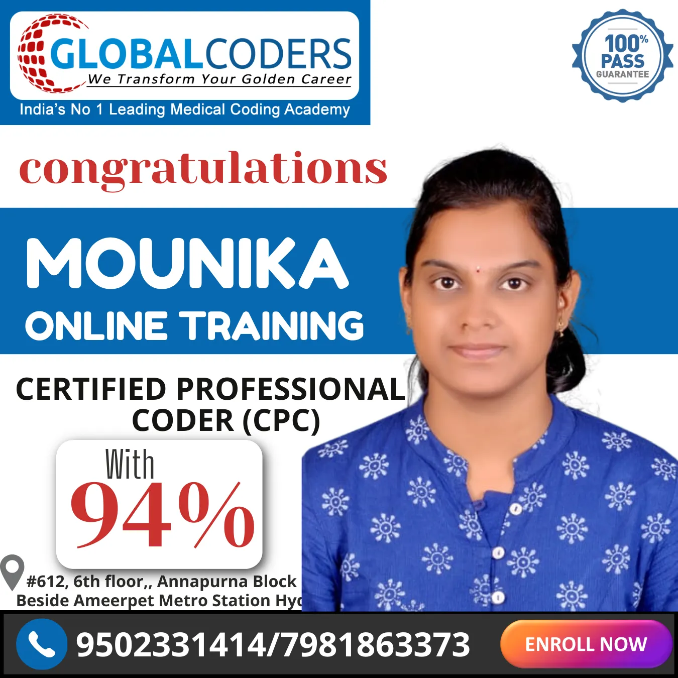 CPC Certified student