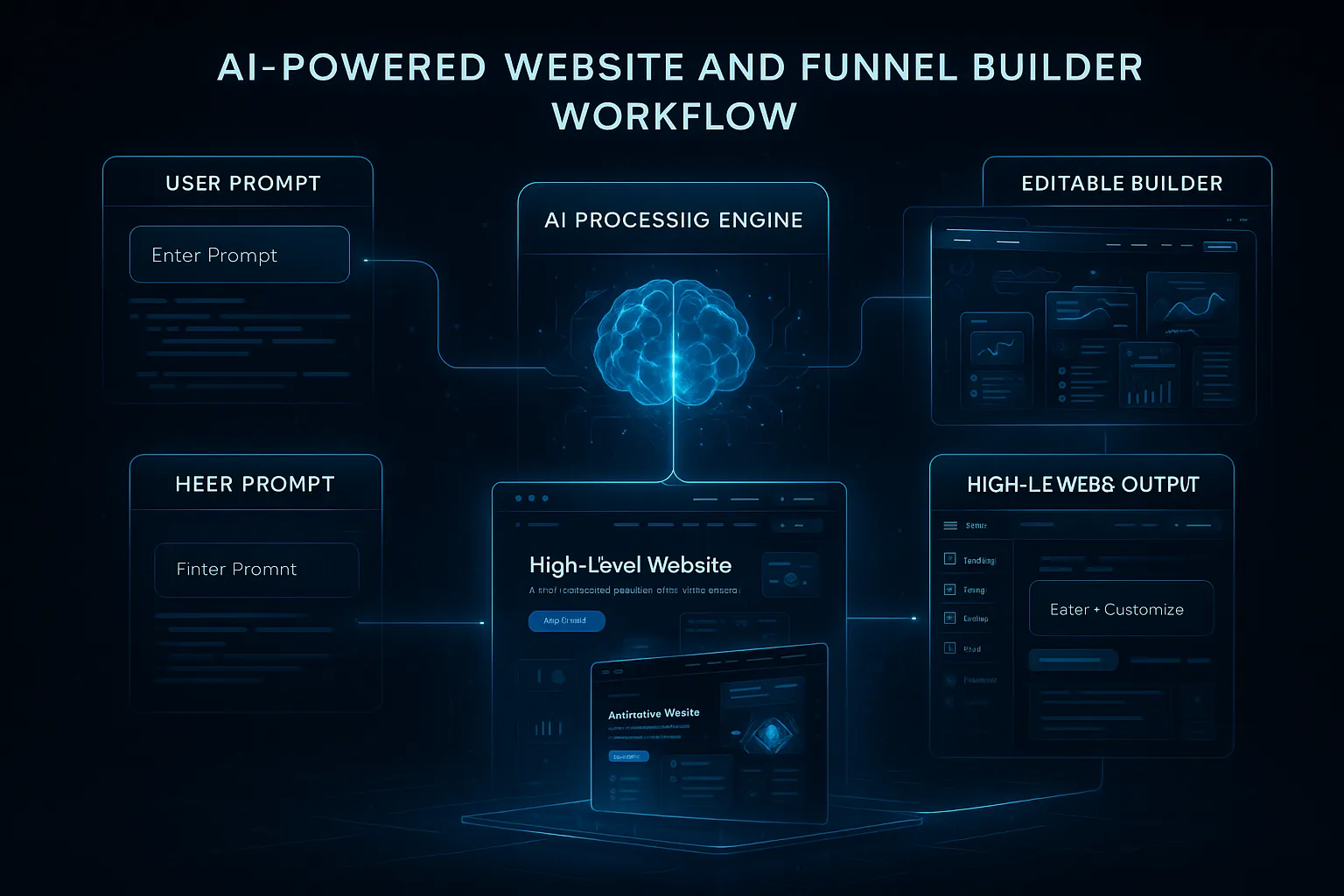 Abstract visualization of data analytics with graphs and charts showing dynamic growth.