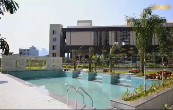 Spacious indoor swimming pool with loungers. Perfect for relaxation and leisure.