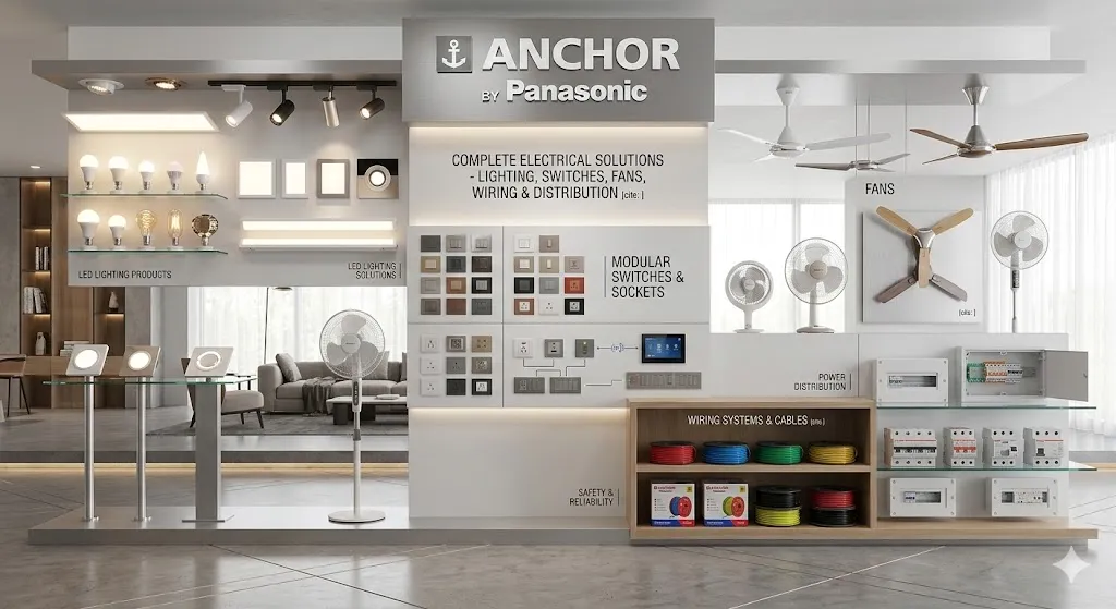 Modern electrical switches and sockets