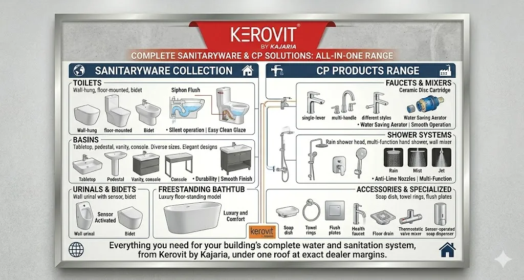 Modern bathroom sink and faucet